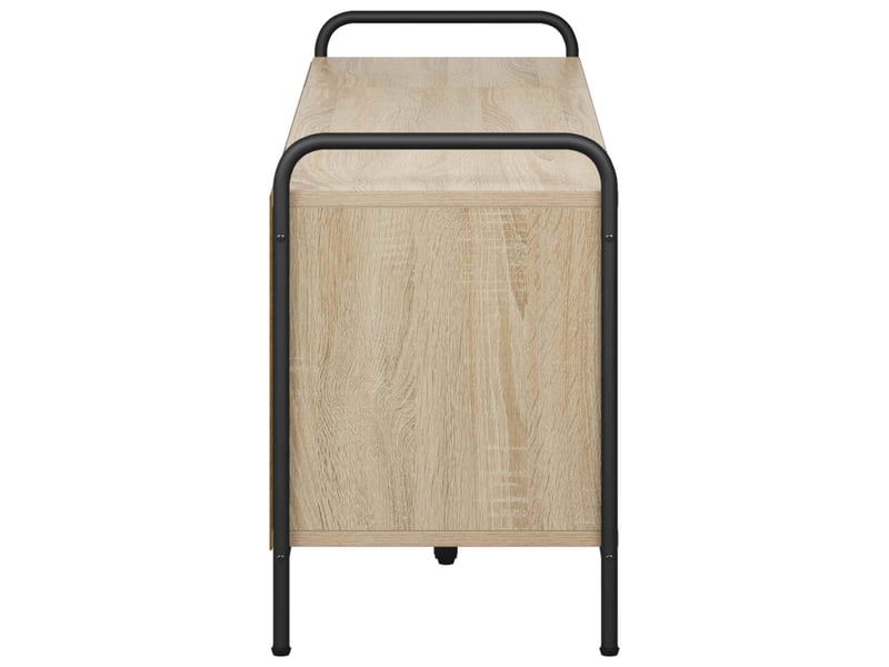  Meuble tv, banc tv 140x39,5x50 cm chêne sonoma bois d'ingénierie shl16871  - Conforama D