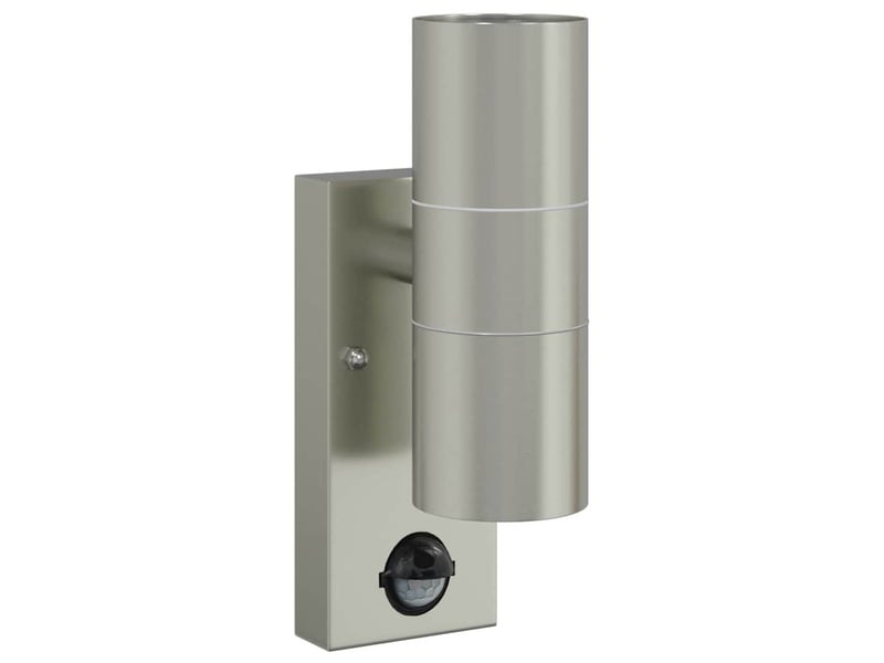  2 pièces applique murale extérieure argenté 7x10x22 cm shl83758  - Conforama D