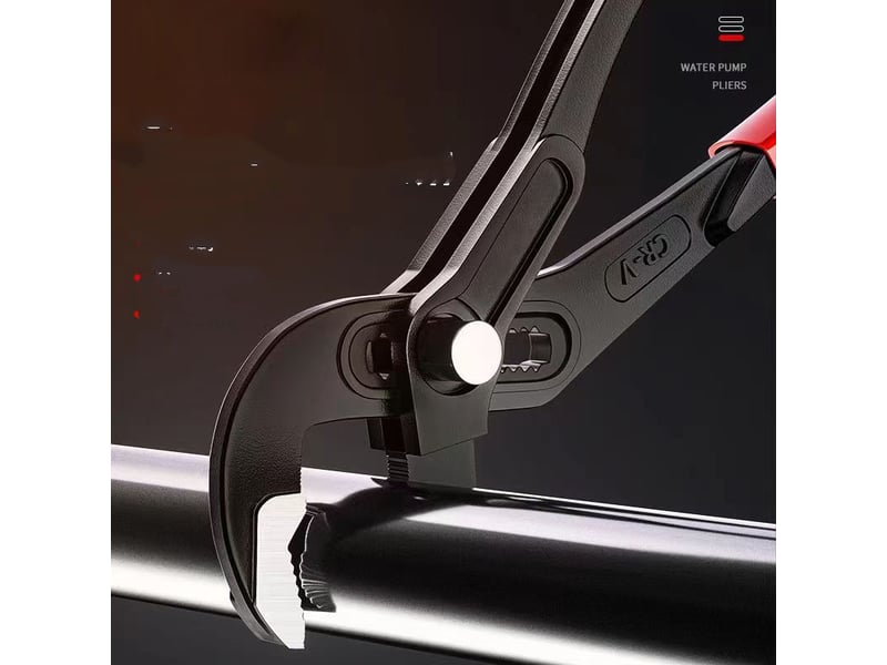  Jeu de 3 pinces multiprises de pointe (175, 240, 415 mm) – pince plombier grande taille en acier cr-v  - Conforama E