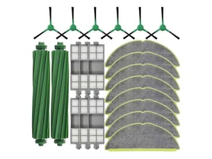 22pcs for irobot roomba 205 combo 205 vac robot spare parts vacuum main brush side brush filter mop cloth