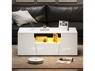 Table basse  coloris blanc <strong></strong> <strong></strong>