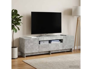 Meuble tv coloris gris 1 cm <strong></strong>  <strong></strong>