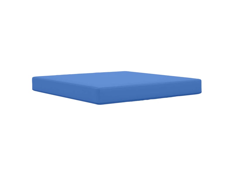  Coussin de canapé d'extérieur, coussin de chaise polyester bleu royal 80 x 80 cm cf54040  - Conforama A