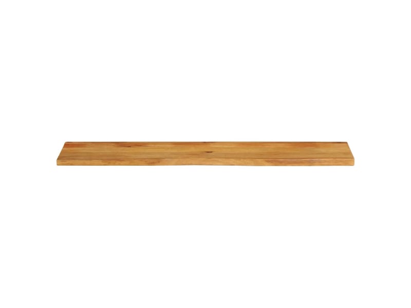 Dessus de table, plateau de table à bord vivant 180x40x2,5cm bois massif manguier - Conforama C