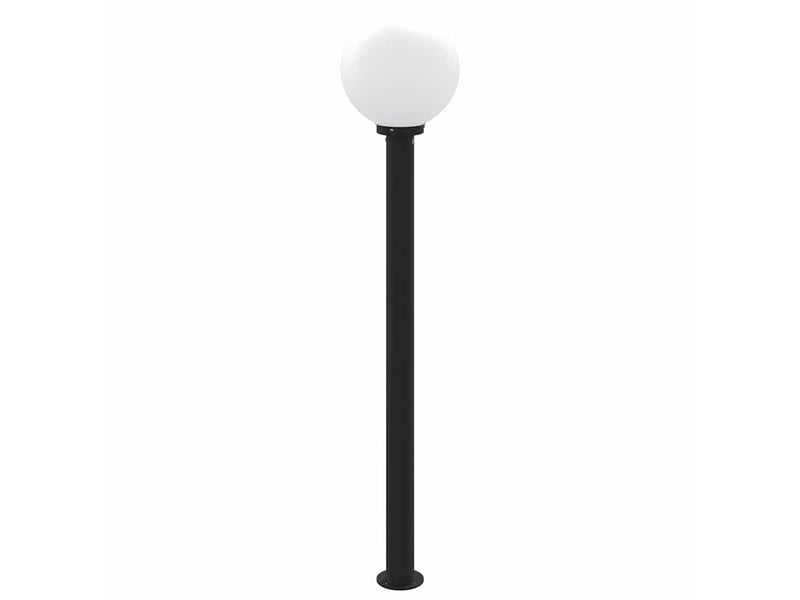  Borne lumineuse, lampadaire avec détecteur 120 cm noir ip44  - Conforama E