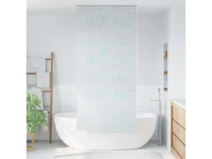 Store enrouleur, store roulant de douche 120x240 cm bulle cf47264