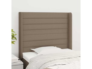 Tete de lit A poser largeur 83 cm   taupe