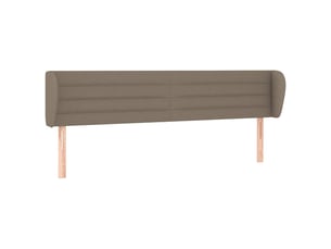 Tete de lit A poser largeur 163 cm   taupe