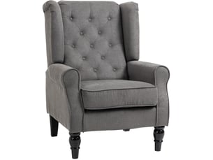 Fauteuil fixe ULEVR Polyester gris vendu A l'unité