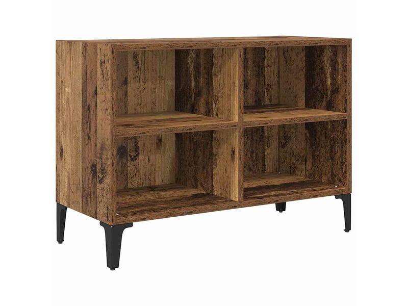  Ensemble meuble tv - banc tv - meuble de rangement montage mural marron bois d’ingénierie  - Conforama A