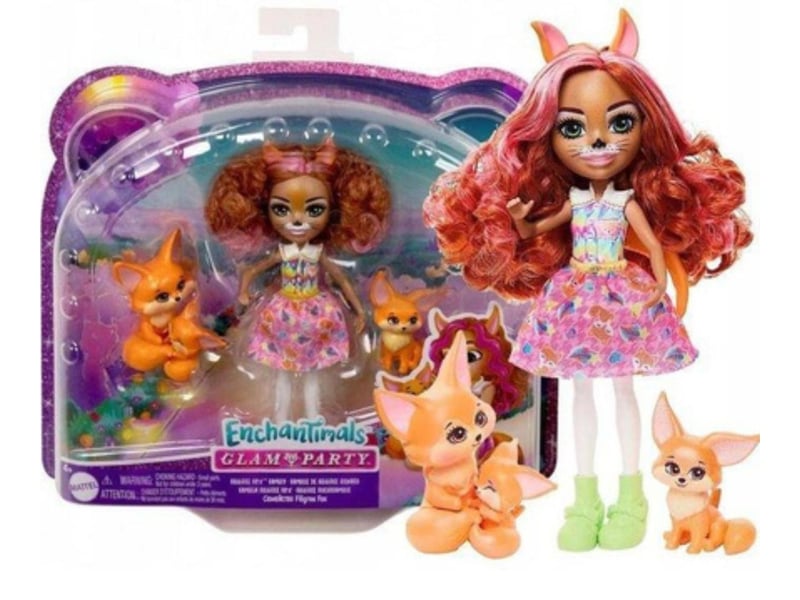  Poupée enchantimals mattel hnt60 - fennec fox et la famille renard 194735149322 - Conforama A