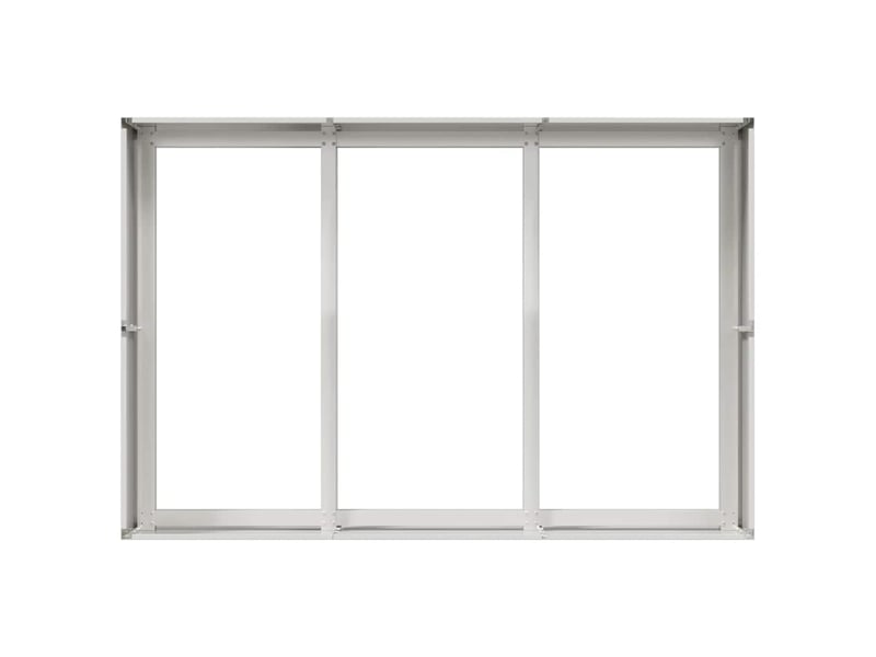  Jardinière - bac à fleurs 120x80x40 cm acier inoxydable  - Conforama E