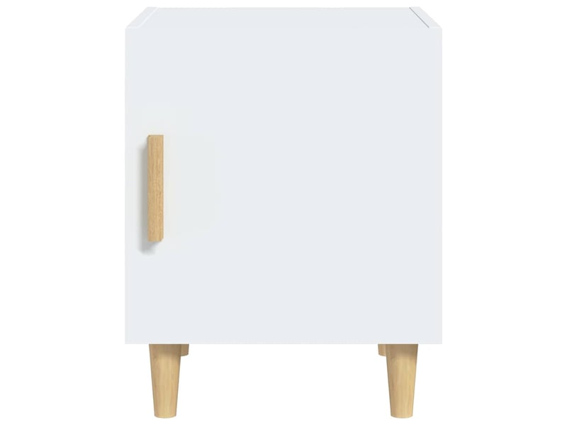  Table de chevet - cabinet de chevet - table de nuit blanc bois d'ingénierie  - Conforama B