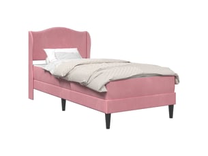 Lit simple 100x200 cm    coloris rose