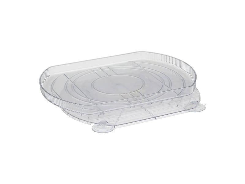  Organiseur de frigo pivotant smart fridge 39cm transparent  - Conforama A