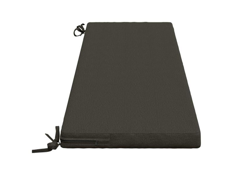  Coussin de banc, coussin d'assise, coussin de canapé soest 100 % polyester anthracite cf52939  - Conforama D