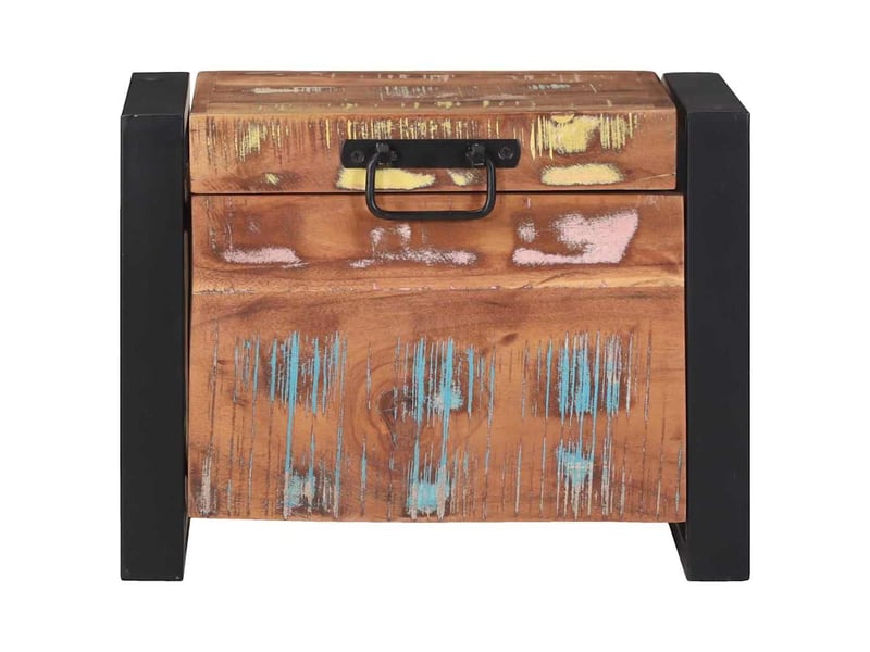  Coffre de rangement, boîte de rangement multicolore 40x30x30 cm  - Conforama E