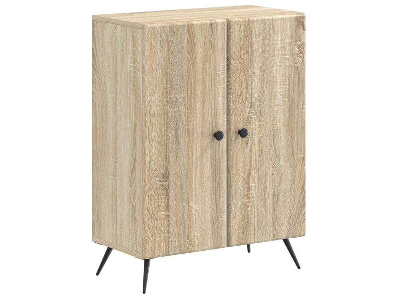  Ensemble de meuble de salle de bain 3 pièces breda chêne sonoma cf63349  - Conforama C