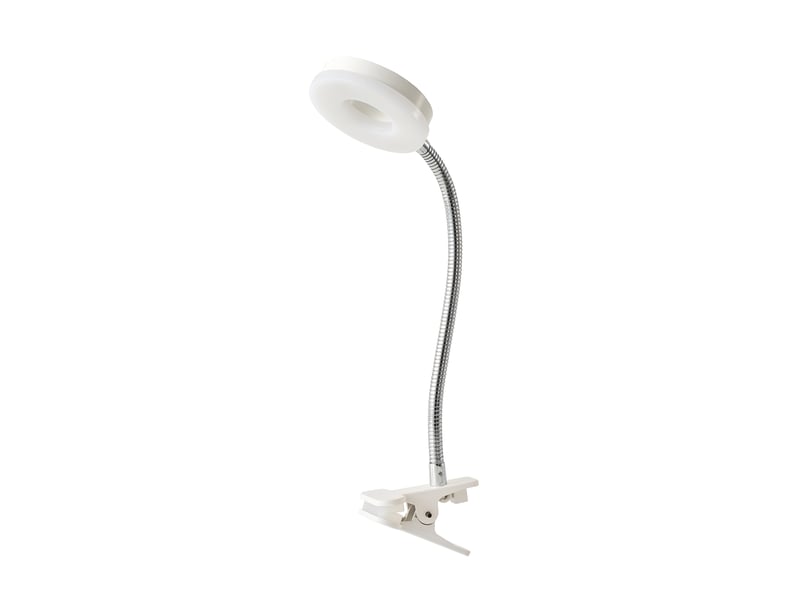  Lampe de bureau Métal 40 cm blanc  - Conforama A