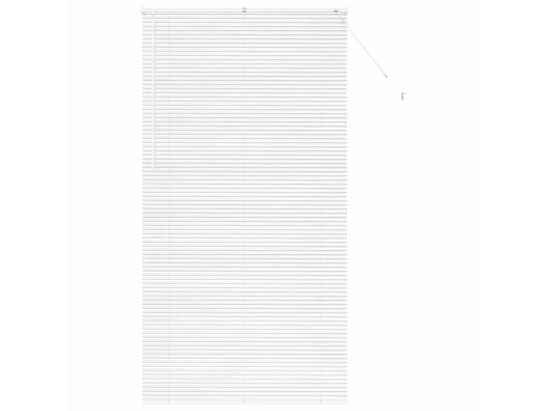 Store vénitien, store de fenêtre blanc 220 x 110 cm 25 mm aluminium cf47788 - Conforama A
