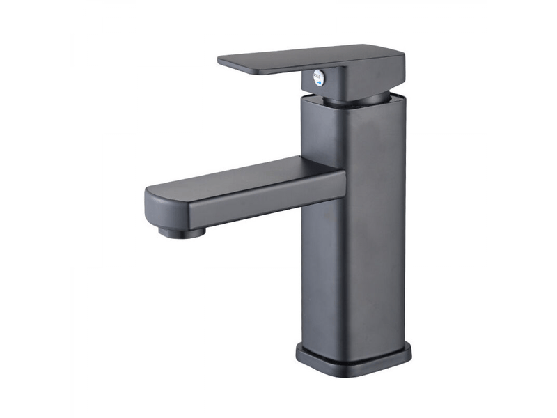  Robinet lavabo cascade noir, haut mitigeur vasque à poser salle de bain  - Conforama A