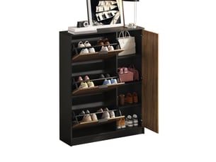 Meuble à chaussures 10 paire(s)  <strong></strong>  <strong></strong> coloris bois clair