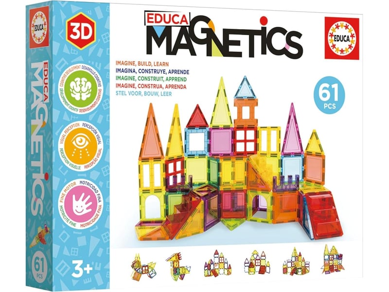  Educa magnetics 61 pièces 20024 - Conforama A