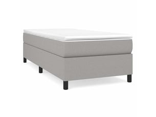 Lit simple 100x200 cm    coloris gris