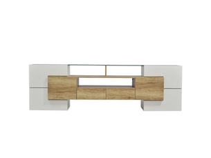 Meuble tv coloris blanc    