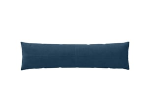 Lot de 2 housses de coussin almelo bleu marine 40 x 145 cm cf49391