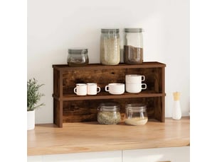 Etagère 60 cm coloris marron  