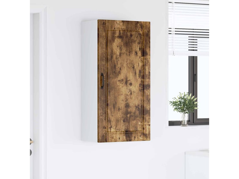  Meuble mural de cuisine, armoire de cuisine chêne fumé 50x31x100cm shl3798  - Conforama D