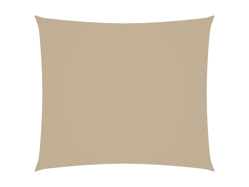  Voile de parasol - voile d'ombrage tissu oxford rectangulaire 2,5x3 m beige  - Conforama A