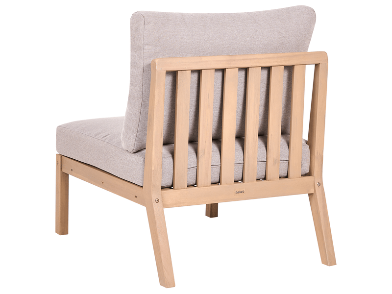 Section de jardin 1 place rivello acacia marron clair - Conforama E