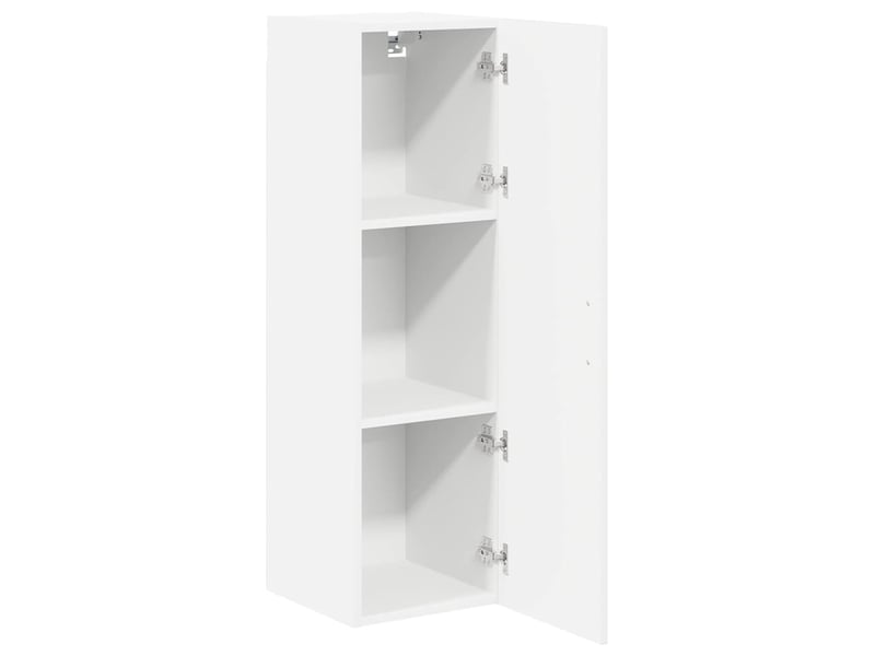 Meuble mural de cuisine, armoire de cuisine blanc brillant 30x31x100cm shl7082 - Conforama E