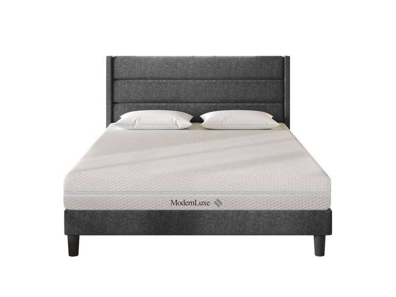  Matelas en mousse froide 160x200 cm,fermeté h2h3 réversible,7 zones de confort,housse déhoussable lavable,20 cm,blanc  - Conforama D