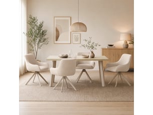 Ensemble table rectangulaire 4 chaise(s) <strong>GOEURVANT</strong> <strong></strong>