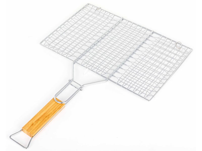  Grille rectangulaire en acier chromé somagic - 34 x 22 cm  - Conforama A