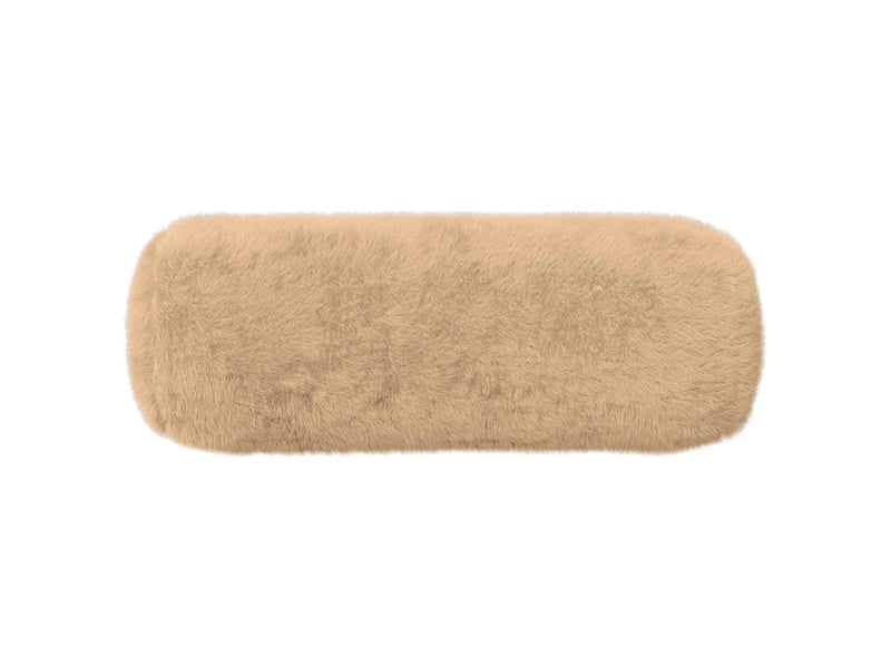 Lot de 6 housses de coussin heerlen crème ø 15 x 40 cm cf49626  - Conforama D