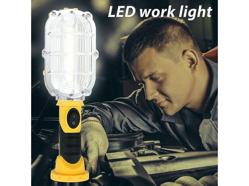  L'épi portatif a mené la torche à main sans fil de lampe d'inspection magnétique de lumière de travail  - Conforama D