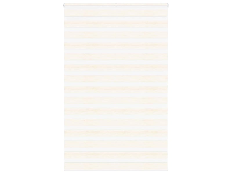  Store zèbre, store de fenêtre beige marbré largeur du tissu 140,9 cm polyester cf48272  - Conforama B