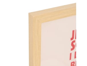 Affiche encadrée carine 30x40cm