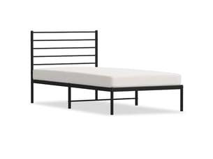 Lit simple 100x200 cm    coloris noir