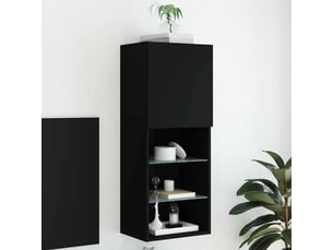 Meuble tv coloris noir 40.5 cm <strong></strong>  <strong></strong>