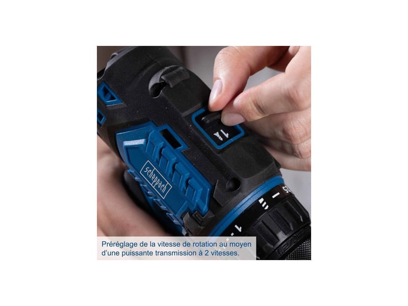  Perceuse percussion sans fil 20v brushless bc-cd60-x 13mm 60nm kit 2 batteries 2ah SCH4046664222361 - Conforama B
