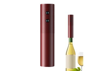Tire-bouchon électrique, ouvre-bouteille de vin électrique - ouvre-bouteille automatique de tire-bouchon de vin ouvre-bouteille de vin facile