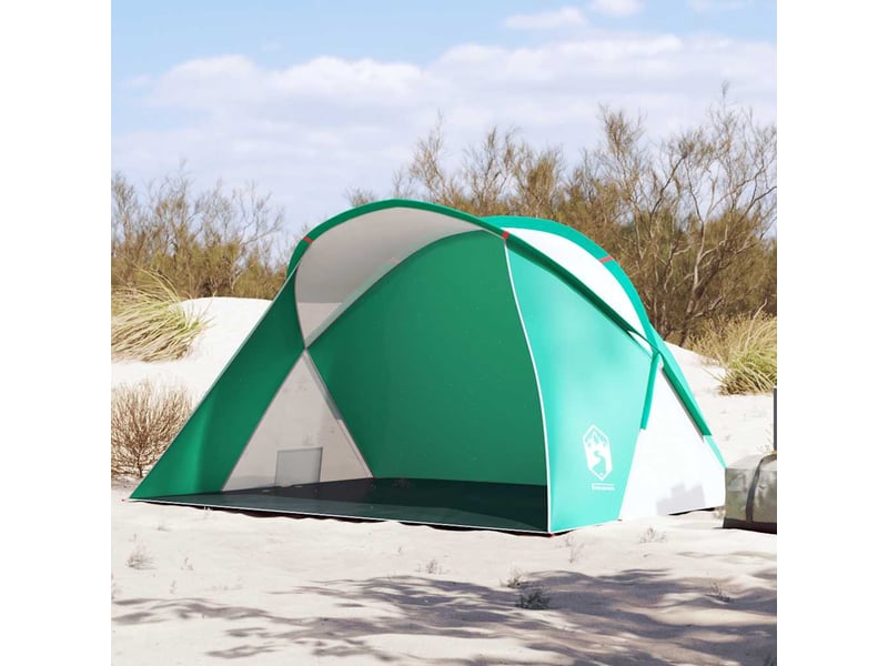  Tente de plage, tente d'extérieur 2 personnes vert d'eau escamotable imperméable  - Conforama B