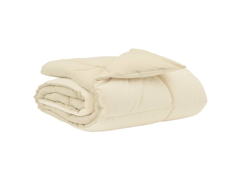  Duvet - couette complet toute l'année 200 x 240 cm 4 saisons crème  - Conforama A
