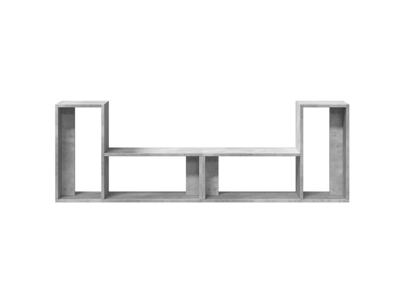  Meuble tv - banc tv - meuble de rangement gris béton  - Conforama E