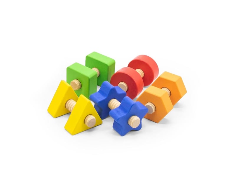 Jeu de vis et écrous viga 44694 - 40 pièces sensorielles 6971608446948 - Conforama B